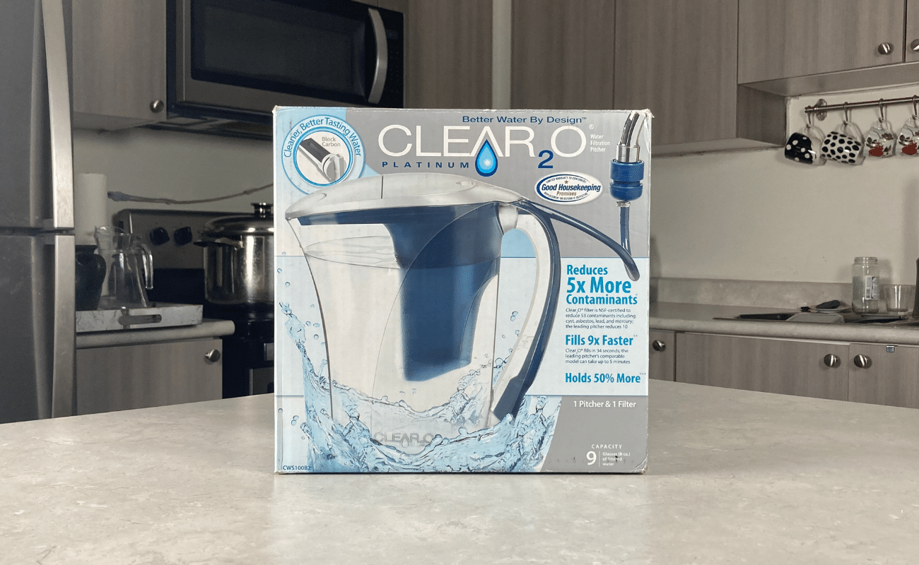 clear2o water filter pitcher fluoride