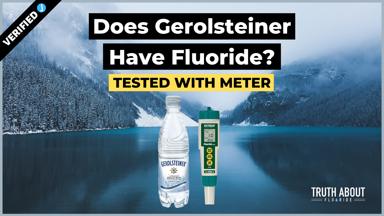 does gerolsteiner water have fluoride